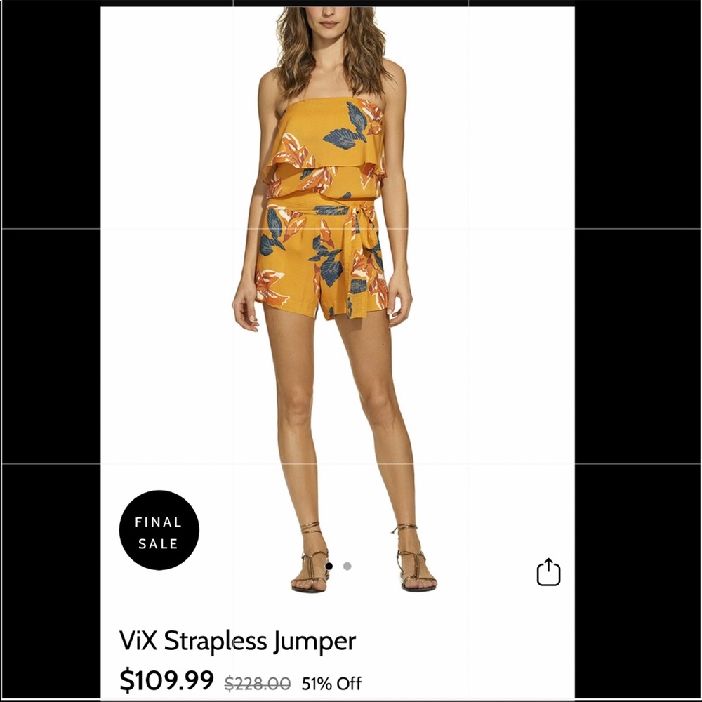 Vix romper new without tags